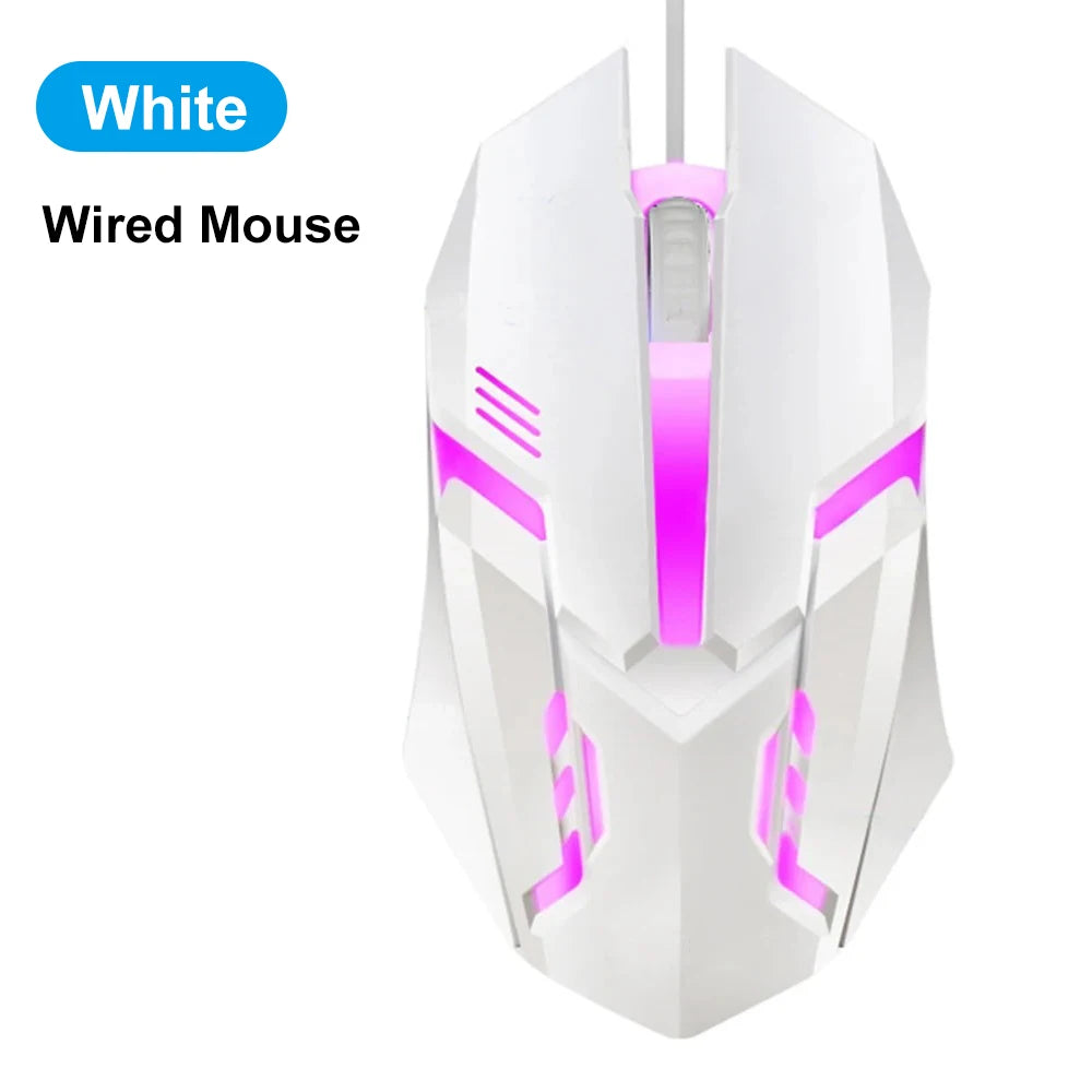 RGB Gaming Mouse Bluetooth 2.4G Wireless Ergonomic 1600DPI