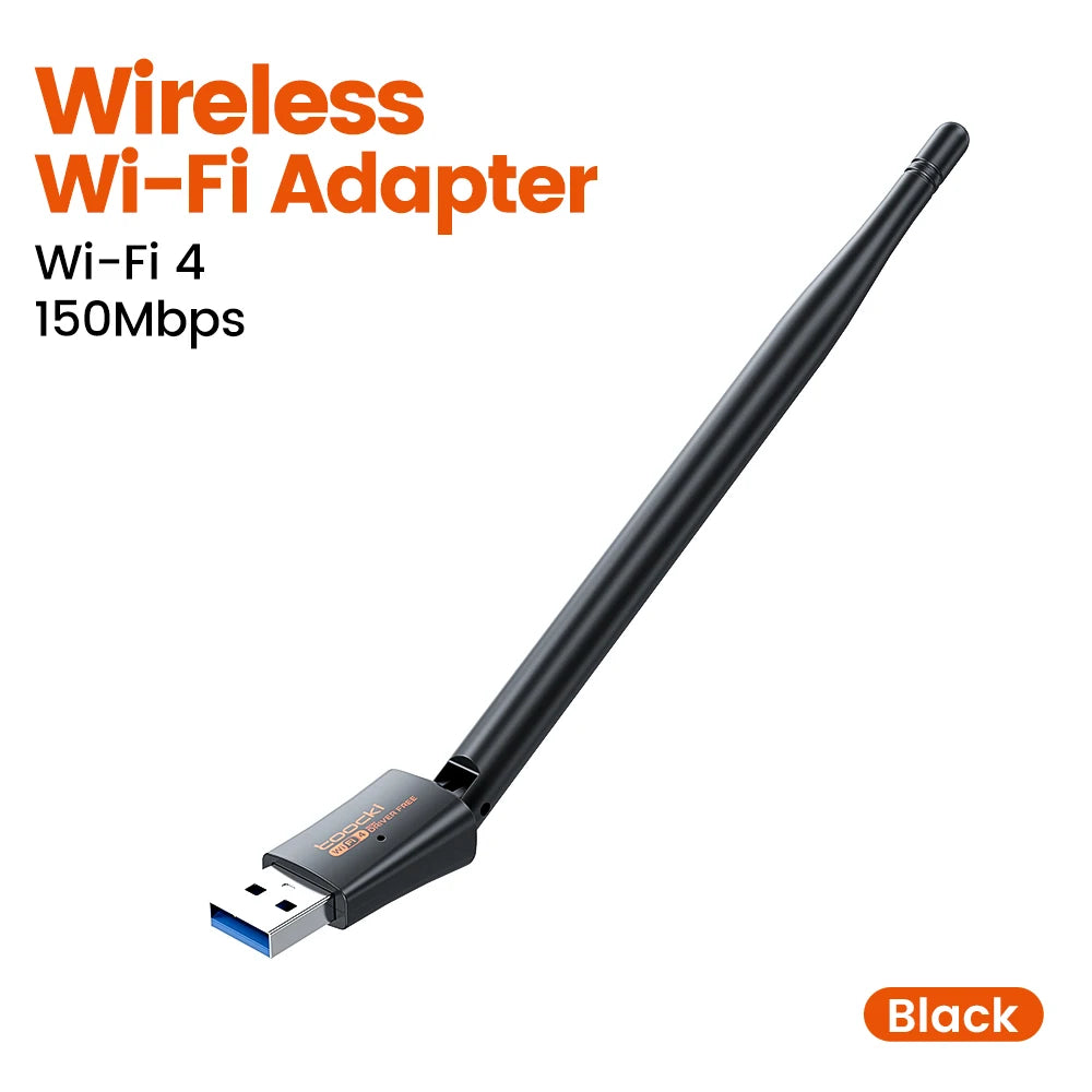 WiFi Adapter AX1300/AX900 Dual Band High-Gain Antennas