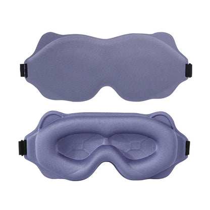 3D Sleeping Mask Light Blocker - Soft Padded Eye Shade
