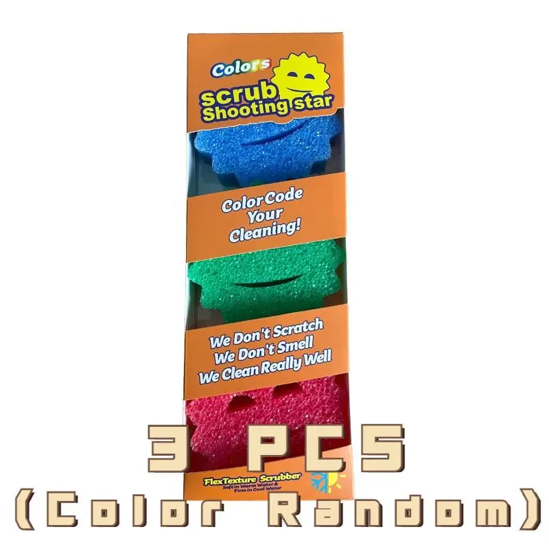 Kitchen Dishwashing Sponge - Powerful Scouring Pad