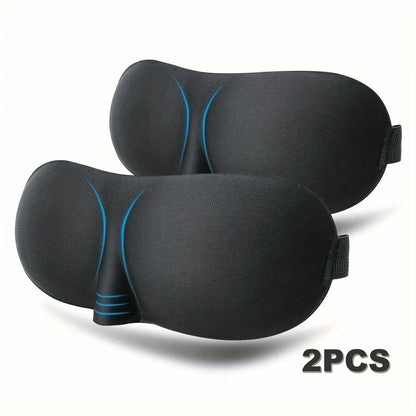 Eyepatch - 3D Sleep Mask Light Blocking, Soft & Padded