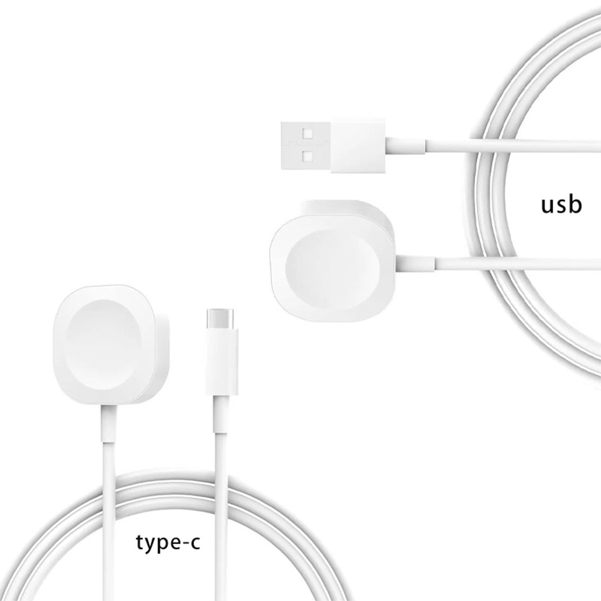 Apple Watch Magnetic Fast Charger USB/Type C Portable