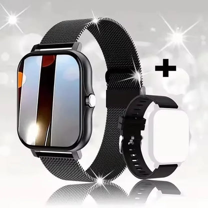 Smart Watch 2025: 2.01'' AMOLED, BT Call, Waterproof, Sport