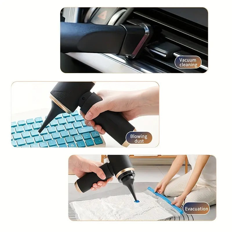 Wireless Vacuum: High Power Wireless Vacuum Cleaner for Car & Home