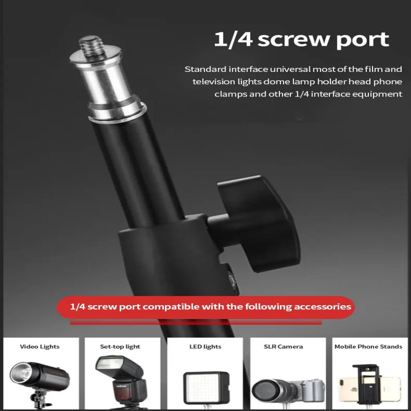 Heavy Duty Metal Alloy Light Stand 160cm Tripod for Studio