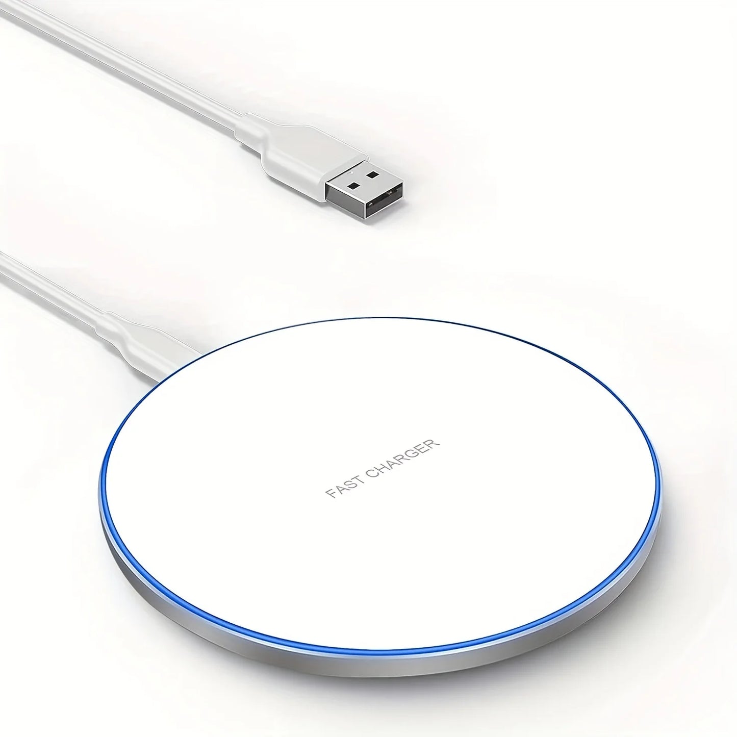 30W Wireless Charger Pad for iPhone 15 & Samsung Fast Charge