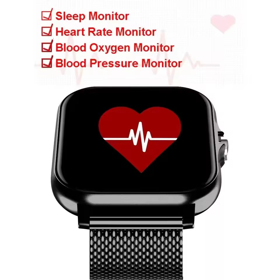 Smart Watch 2025: 2.01'' AMOLED, BT Call, Waterproof, Sport