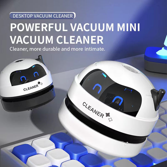 Desk Table Dust Vacuum: Handheld Mini USB Cleaner