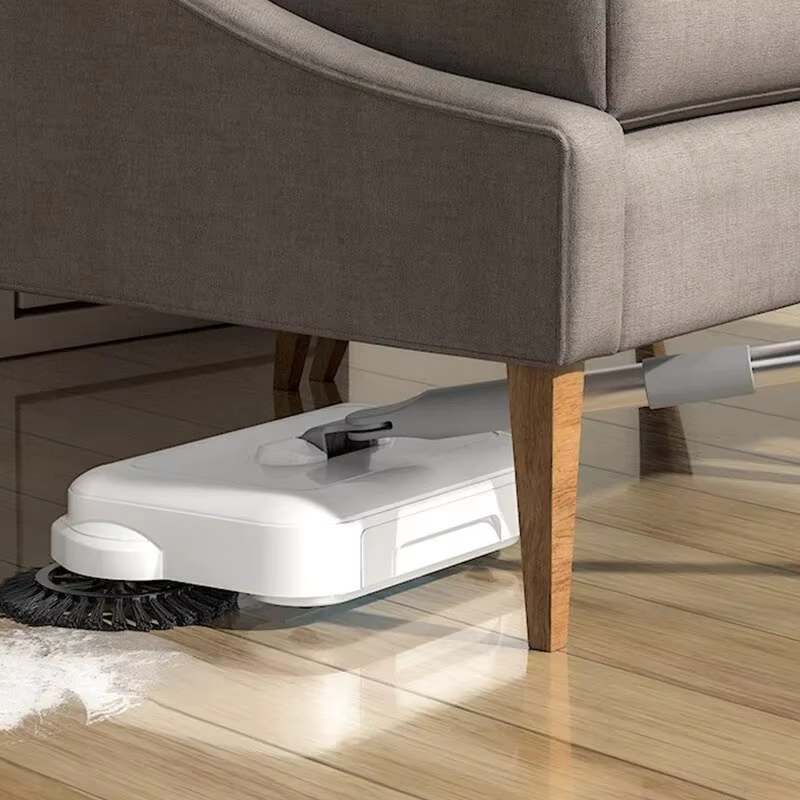 2-in-1 Push Sweeper & Mop: Ultimate Kitchen Floor Cleaner