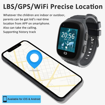 Kids GPS Tracker Watch 4G with Video & SOS Call