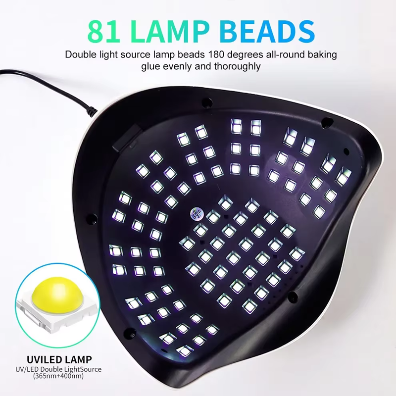 Nail UV Lamp 57/81 Lamps Quick Drying Auto Induction