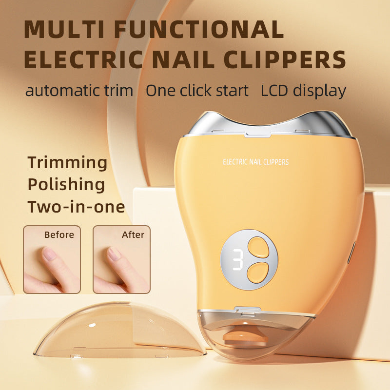 Electric Nail Clipper & Grinder – Portable Manicure Tool