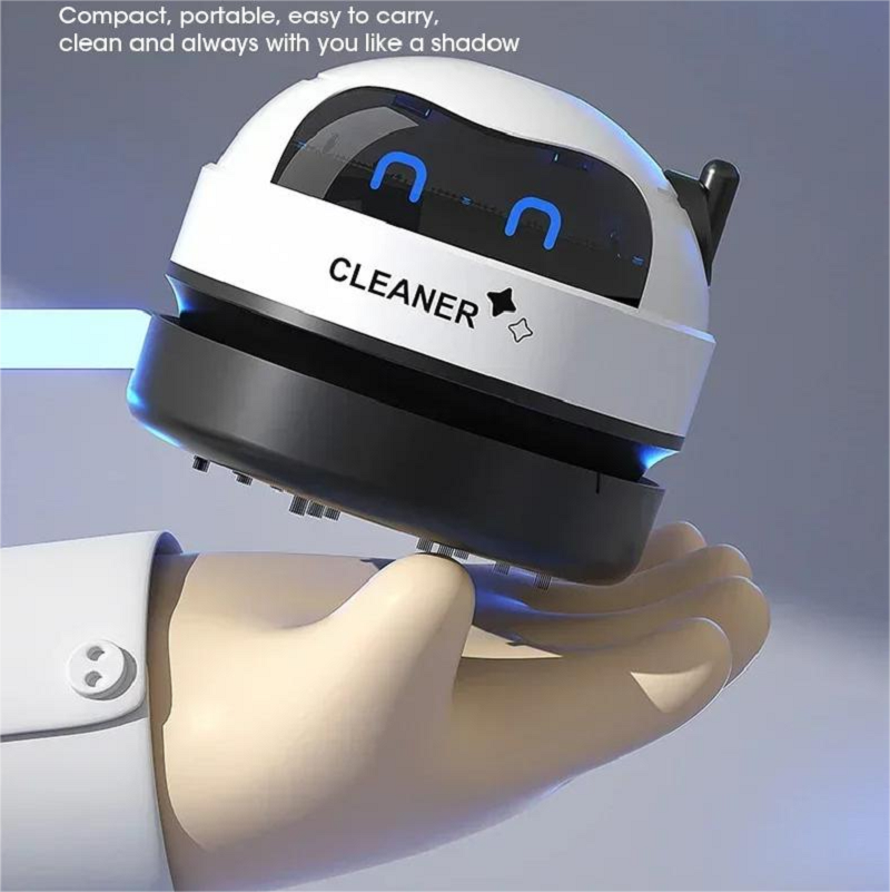 Desk Table Dust Vacuum: Handheld Mini USB Cleaner