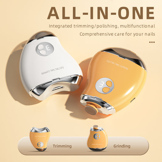 Electric Nail Clipper & Grinder – Portable Manicure Tool