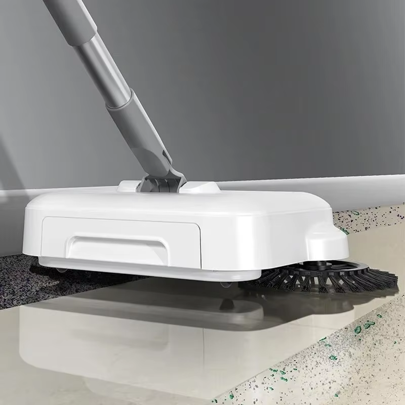 2-in-1 Push Sweeper & Mop: Ultimate Kitchen Floor Cleaner