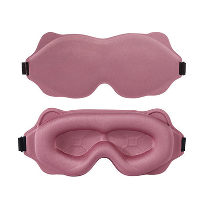 3D Sleeping Mask Light Blocker - Soft Padded Eye Shade