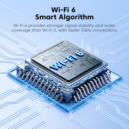 WiFi Adapter AX1300/AX900 Dual Band High-Gain Antennas