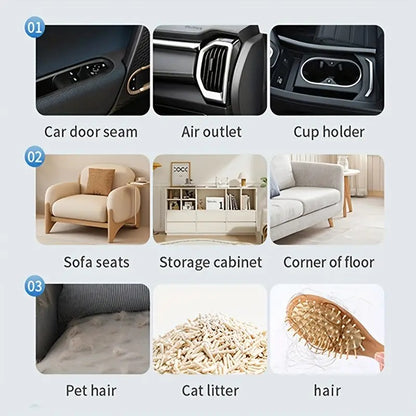 Wireless Vacuum: High Power Wireless Vacuum Cleaner for Car & Home