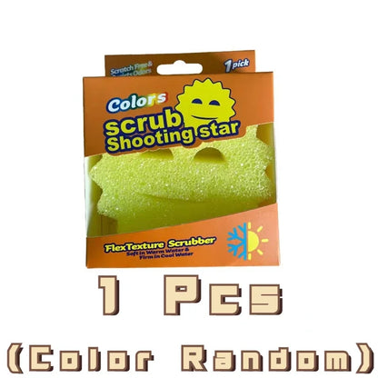 Kitchen Dishwashing Sponge - Powerful Scouring Pad