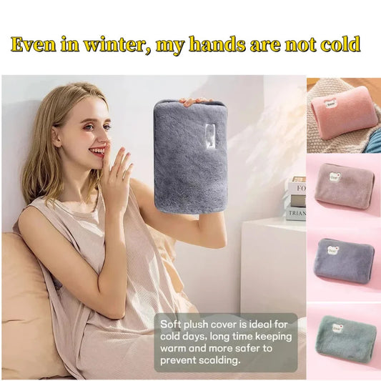Rechargeable Hand Warmer - Cute Hot Compress & Water Bottle