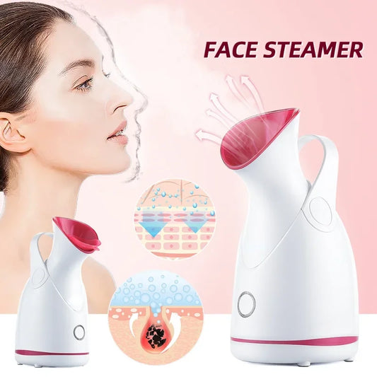 Nano Steam Facial Steamer - Deep Clean & Hydrate Skin