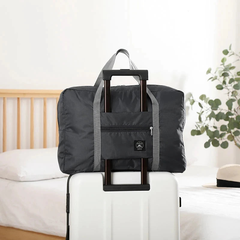 Portable Foldable Travel Duffle Bag - Large Capacity Gym Bag