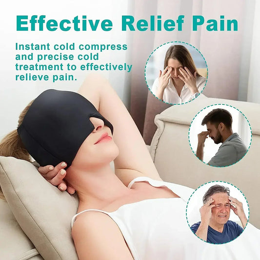Sleeping Mask: Cooling Gel Eye Mask - Light Blocking Sleep Aid