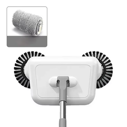 2-in-1 Push Sweeper & Mop: Ultimate Kitchen Floor Cleaner