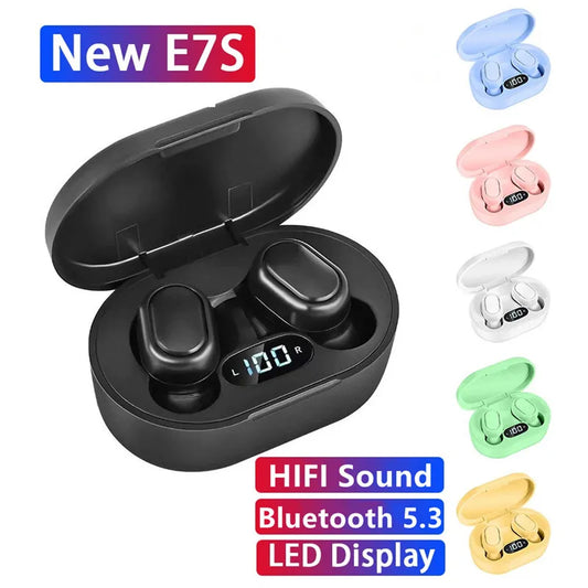 E7S TWS Wireless Bluetooth Earbuds - Sport & Waterproof