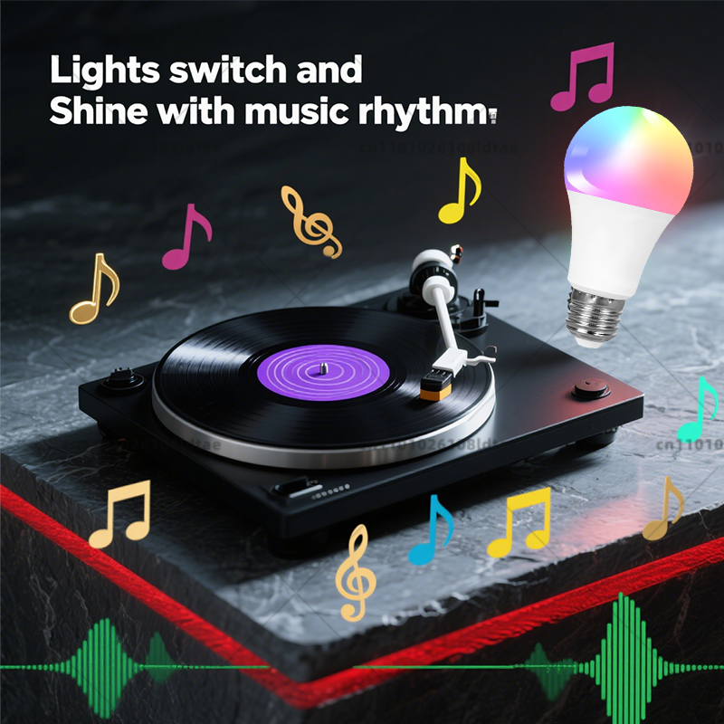 Smart Bulb E27 RGB Alexa LED - WiFi/Bluetooth Control