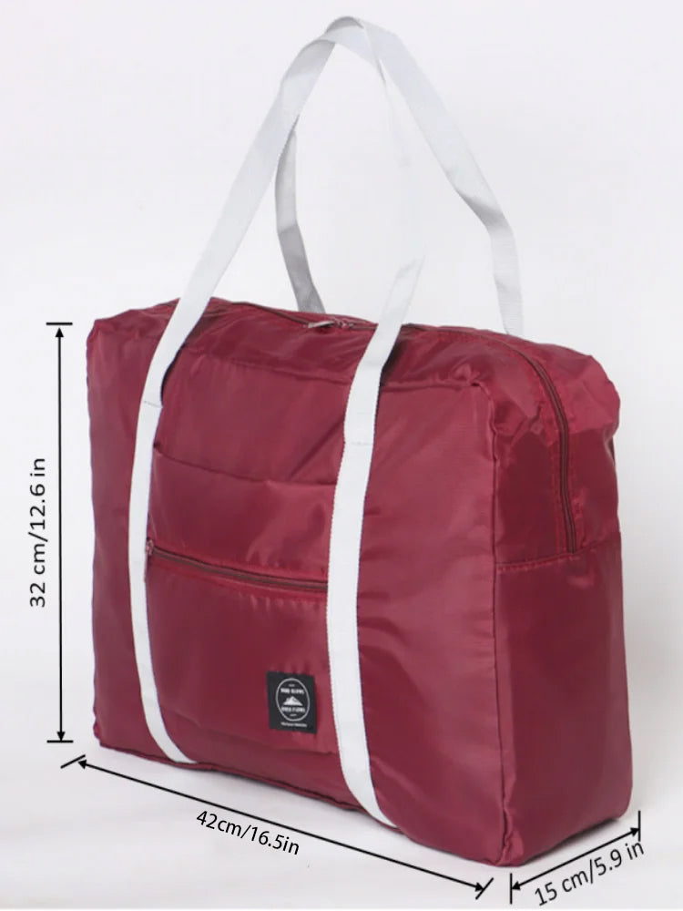 Portable Foldable Travel Duffle Bag - Large Capacity Gym Bag