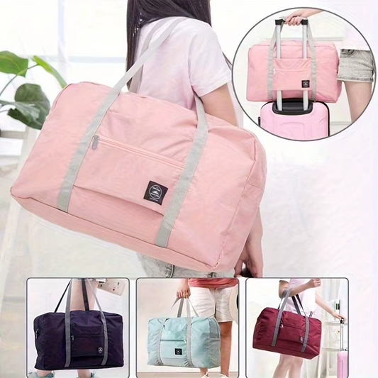 Portable Foldable Travel Duffle Bag - Large Capacity Gym Bag