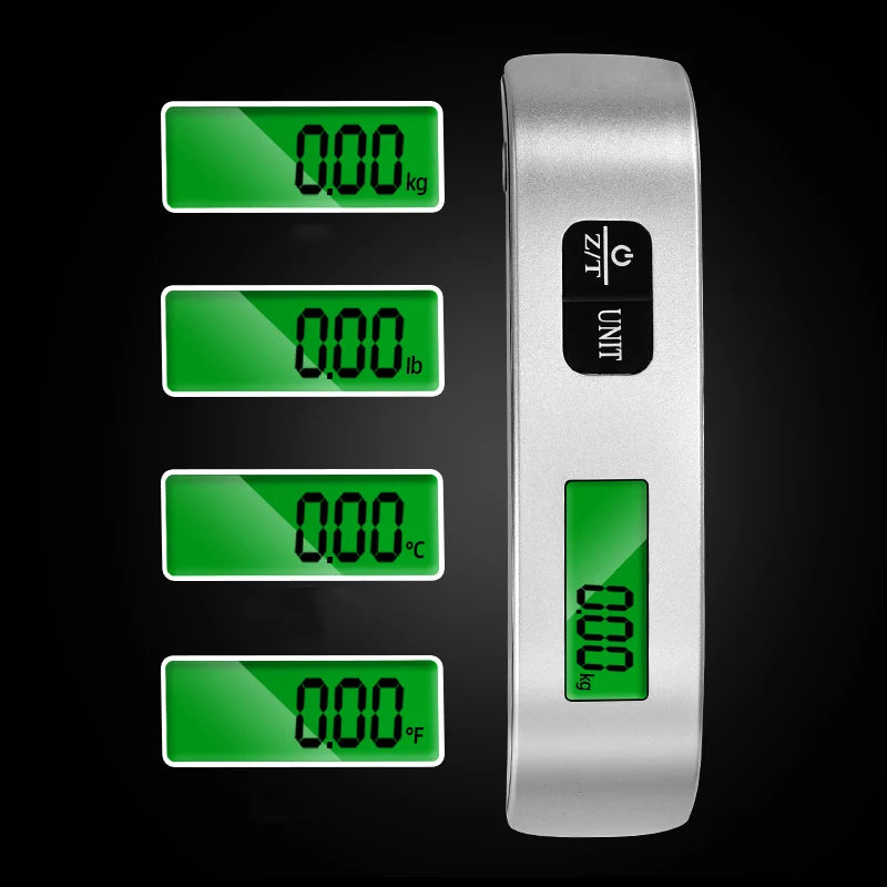 Luggage Scale - Digital LCD 110lb/50kg Portable Travel Weigher