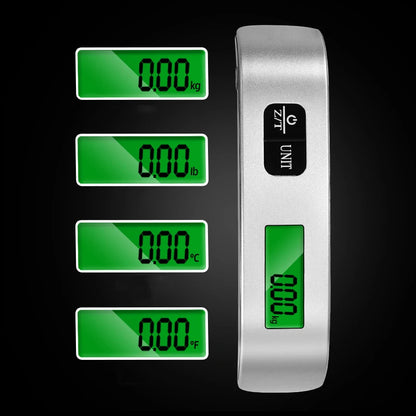 Luggage Scale - Digital LCD 110lb/50kg Portable Travel Weigher