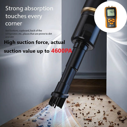 Wireless Vacuum: High Power Wireless Vacuum Cleaner for Car & Home