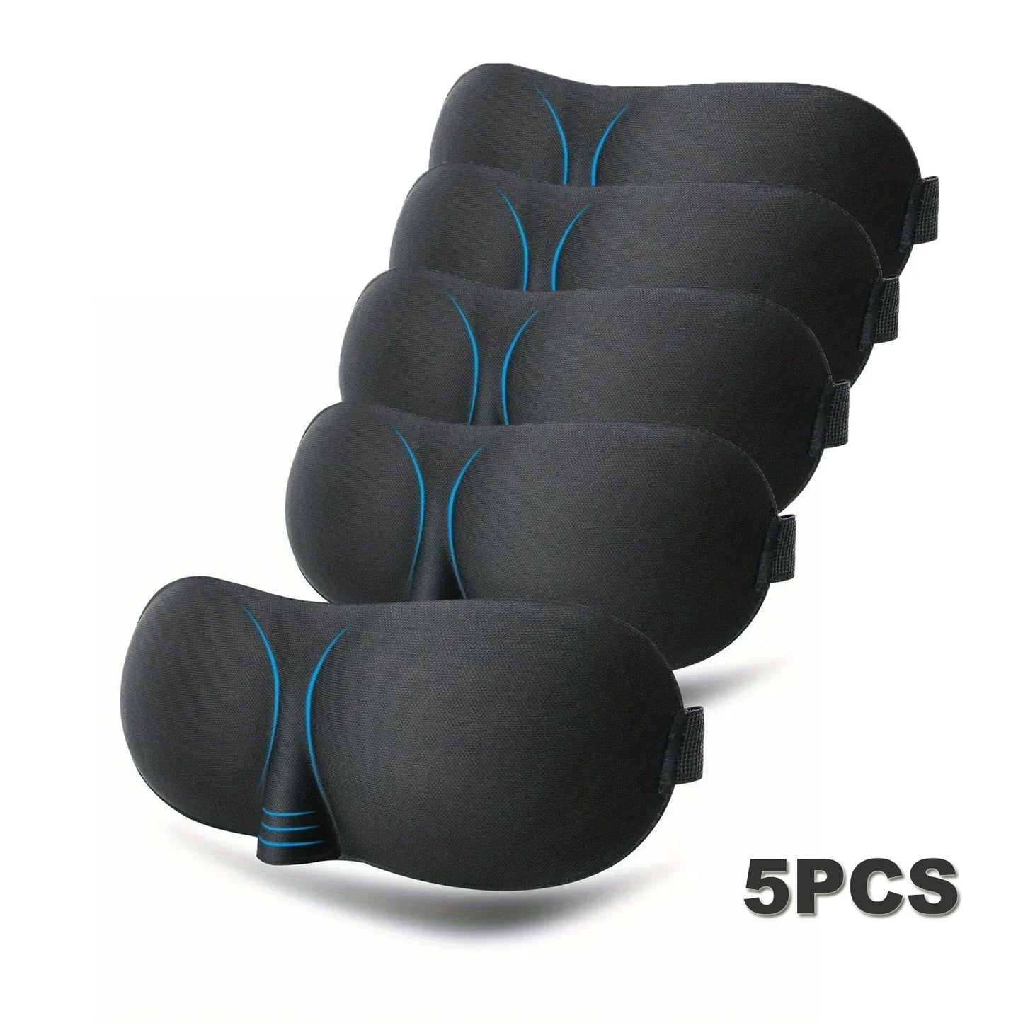 Eyepatch - 3D Sleep Mask Light Blocking, Soft & Padded