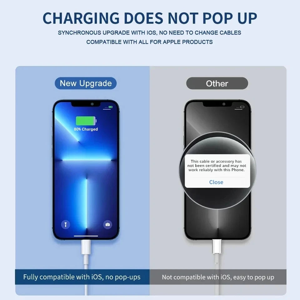 Fast Charging USB - PD 30W USB-C Cable for iPhone 16-7 Pro Max