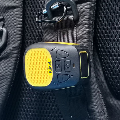 Wearable Bluetooth-Compatible Speaker Waterproof Magnetic Clip-On Wireless Portable Speaker W/ Mic Hands-Free Music/Call