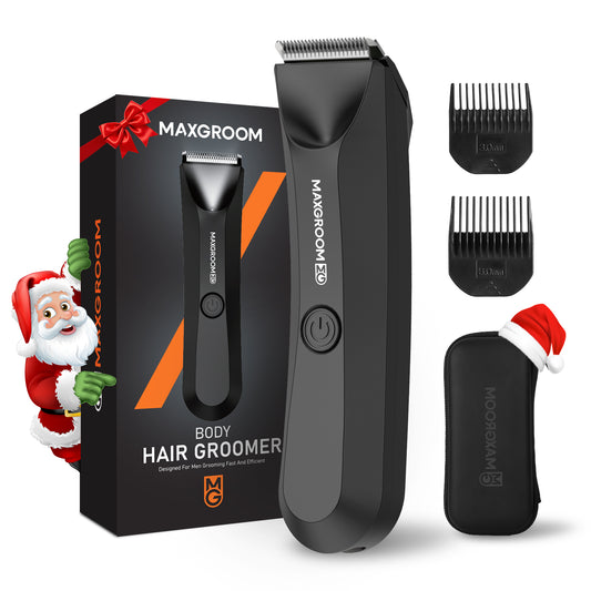 MAXGROOM Men's Shaver: Ball & Body Hair Trimmer