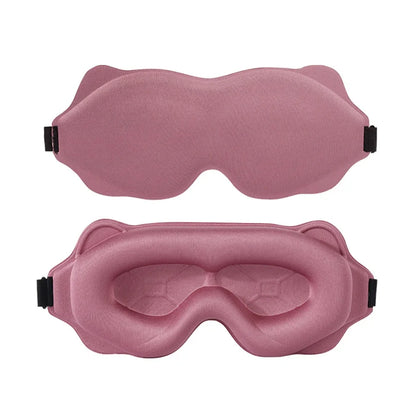 3D Sleeping Mask Light Blocker - Soft Padded Eye Shade