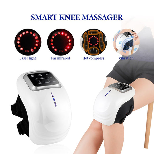 Smart Knee Massager: Air Pressure & Heat Relief