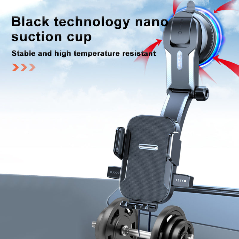 Car Phone Holder 360° Rotation - SEAMETAL Dashboard Mount
