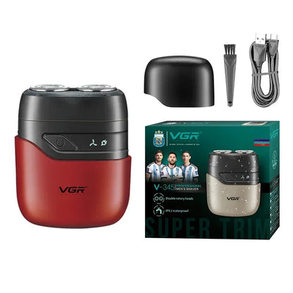 Electric Shaver: USB Rechargeable Waterproof Electric Shaver for Men