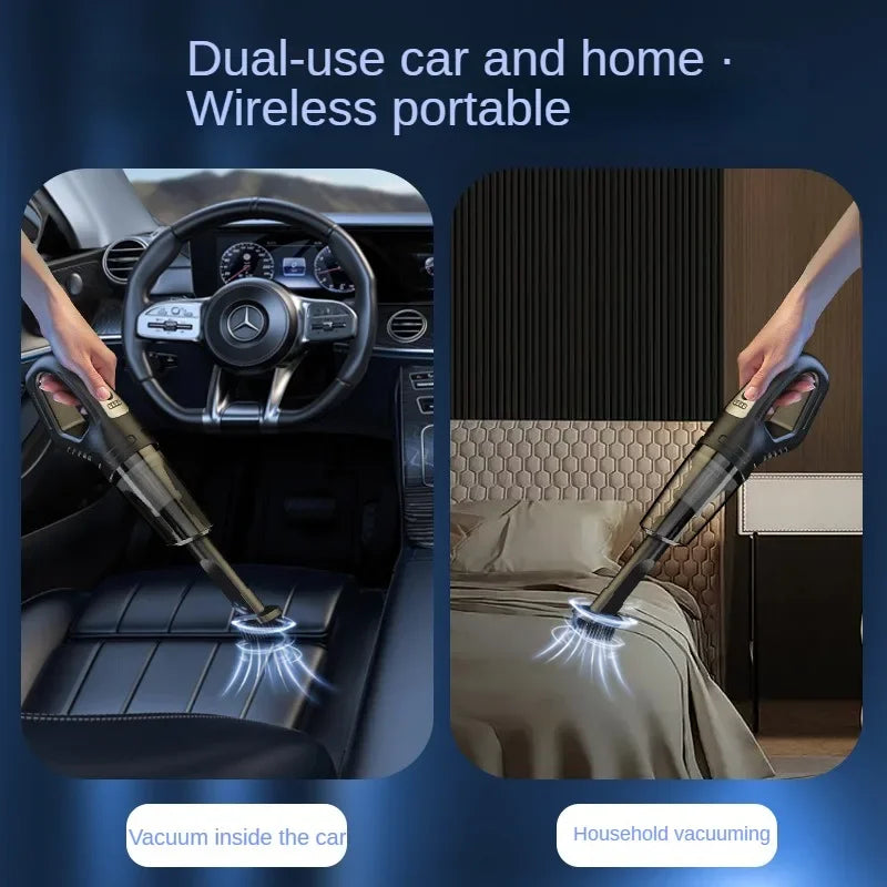 Mini Vacuum Cleaner USB 120W Cordless for Home & Auto