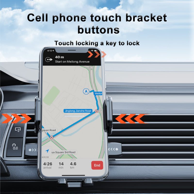 Car Phone Holder 360° Rotation - SEAMETAL Dashboard Mount