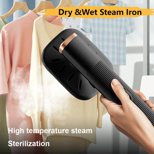 Clothes Steamer: Mini Garment Steamer - Portable USB Iron for Travel