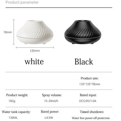 Volcanic Flame Electric Aroma Diffuser LED Air Humidifier
